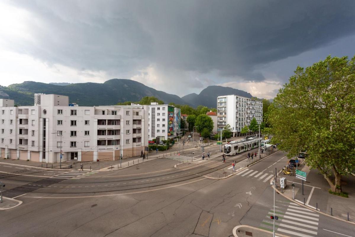 Le Joli Stade, Appartement Avec Magnifique Vue, Grenoble, Rhone Alpes Exterior foto